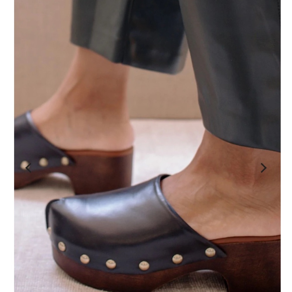 Alohas Harley Black Clog Size 39